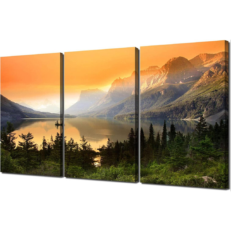 Loon Peak® Landscape & Nature Wall Decor on Fabric Wayfair